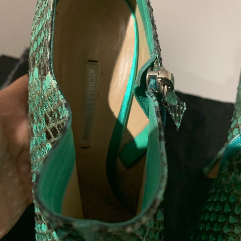 Nicholas Kirkwood Python Ankle Boots - image 6